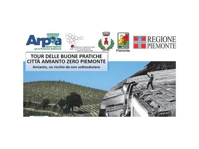Amianto Zero: tappa a Castelnuovo Belbo per il tour delle buone pratiche