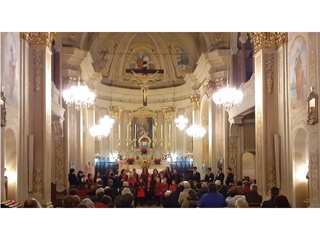 Castelnuovo Belbo: chiesa di San Biagio gremita per il Concerto di Natale