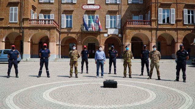 Castelnuovo Belbo: monitoraggio con i droni dell'Esercito