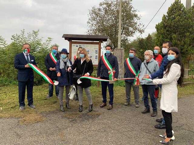Inaugurato percorso cicloturistico ed escursionistico tra i comuni di Castelnuovo Belbo, Bruno e Mombaruzzo